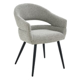 Livingfurn Eetkamerstoel 'Megan' kleur Taupe