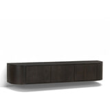 Livingfurn Zwevend TV-meubel 'Novero' Eiken, 180cm, kleur Espresso