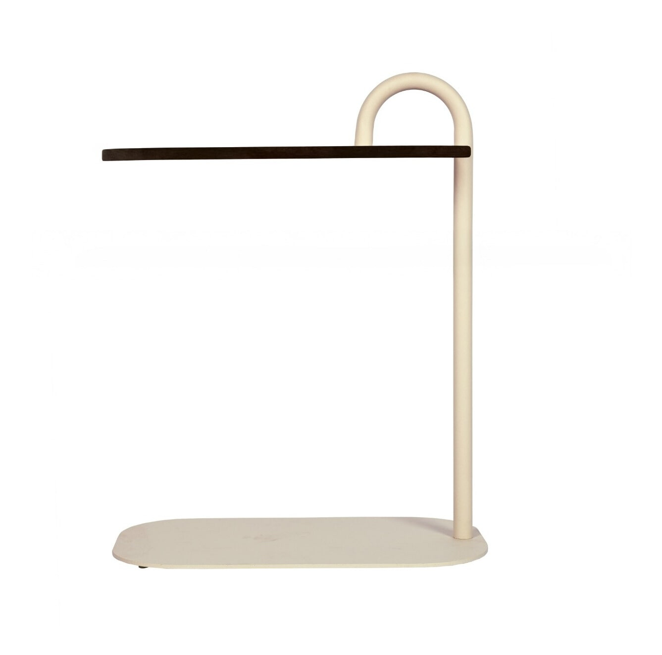 Brix Laptoptafel 'Amy' Mangohout en staal, kleur Beige/Bruin