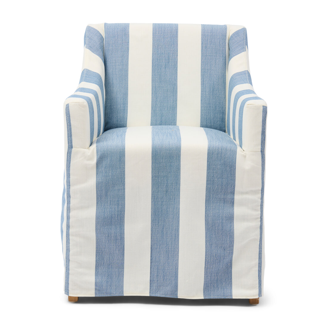 Rivièra Maison Eetkamerstoel 'Firenze' kleur French Blue Stripe