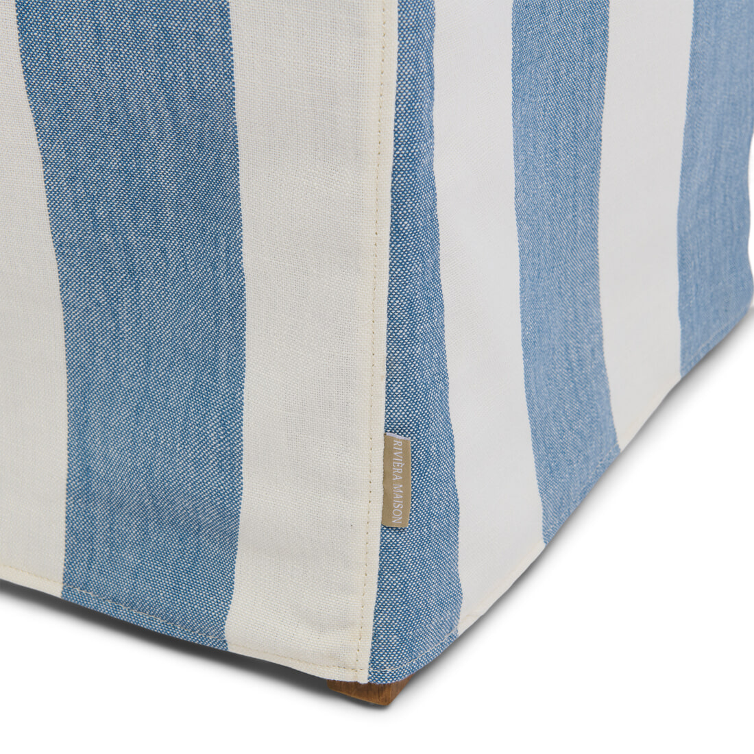 Rivièra Maison Eetkamerstoel 'Firenze' kleur French Blue Stripe