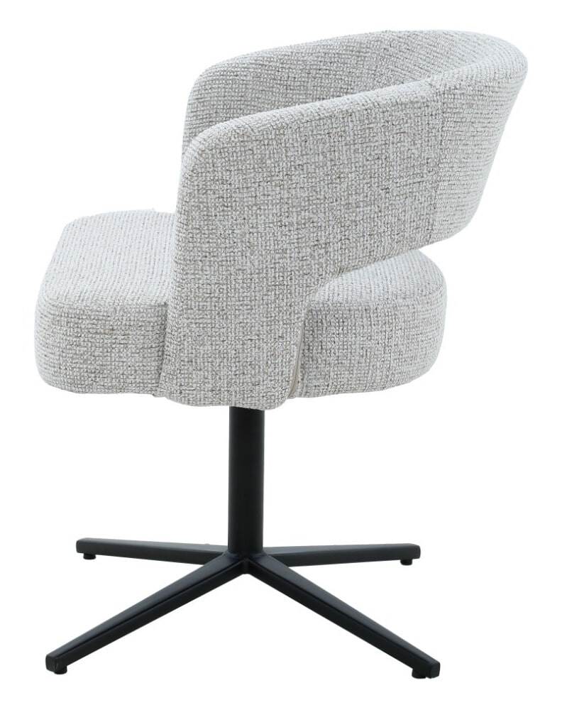 Sohome Draaibare Eetkamerstoel 'Imane' Structuurstof, kleur Beige