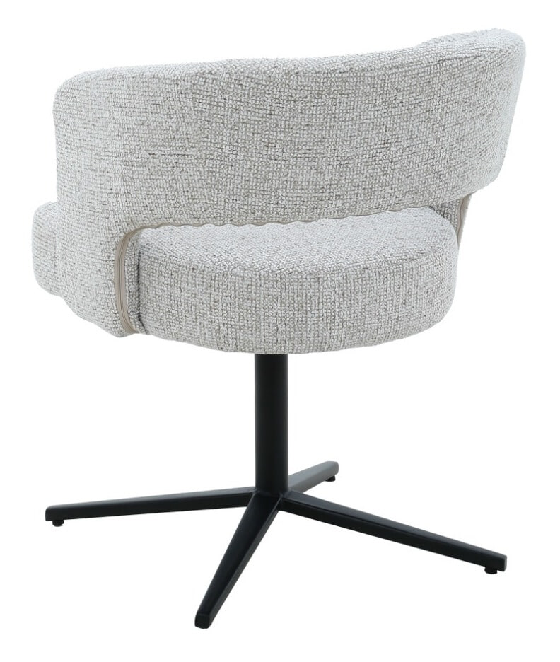 Sohome Draaibare Eetkamerstoel 'Imane' Structuurstof, kleur Beige