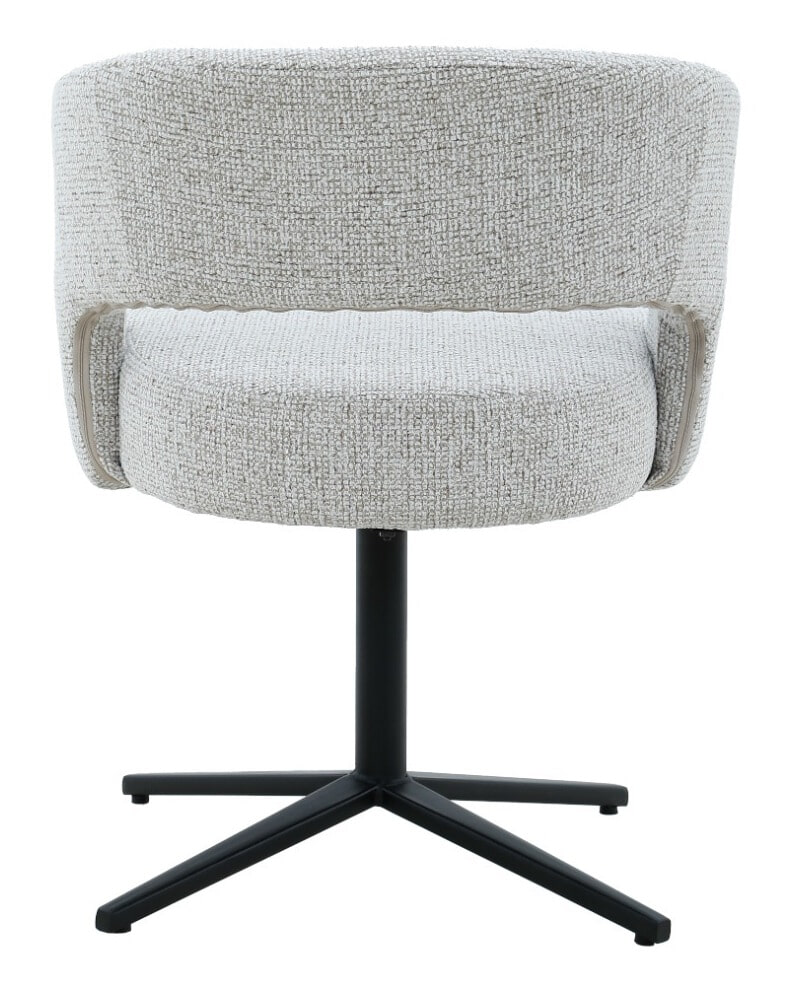 Sohome Draaibare Eetkamerstoel 'Imane' Structuurstof, kleur Beige