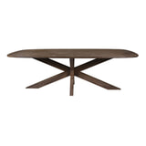 Sohome Deens Ovale Eettafel 'Lowen' Mangohout, 210 x 100cm
