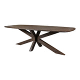 Sohome Deens Ovale Eettafel 'Lowen' Mangohout, 240 x 105cm