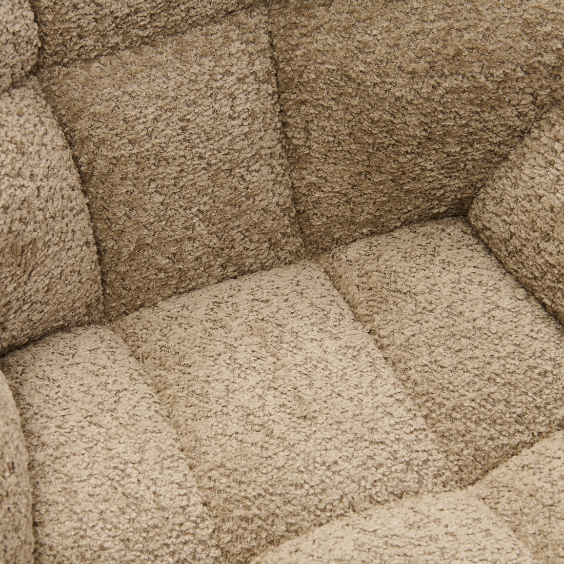 Rivièra Maison Draaibare Eetkamerstoel 'Carnaby' Chenille, kleur Soft Walnut