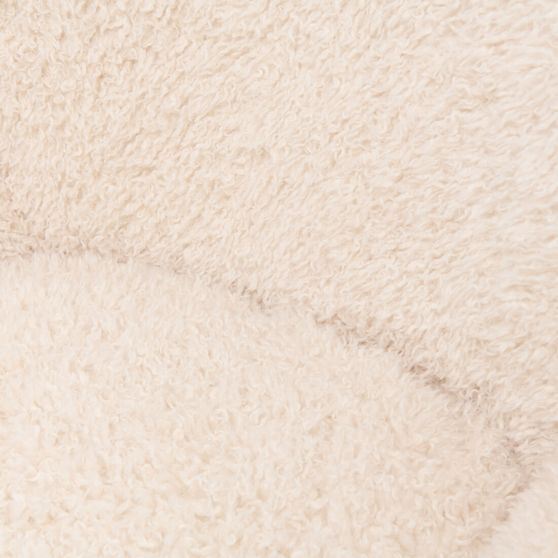 Rivièra Maison Fauteuil 'Courchevel' Poodle Weave, kleur Wit