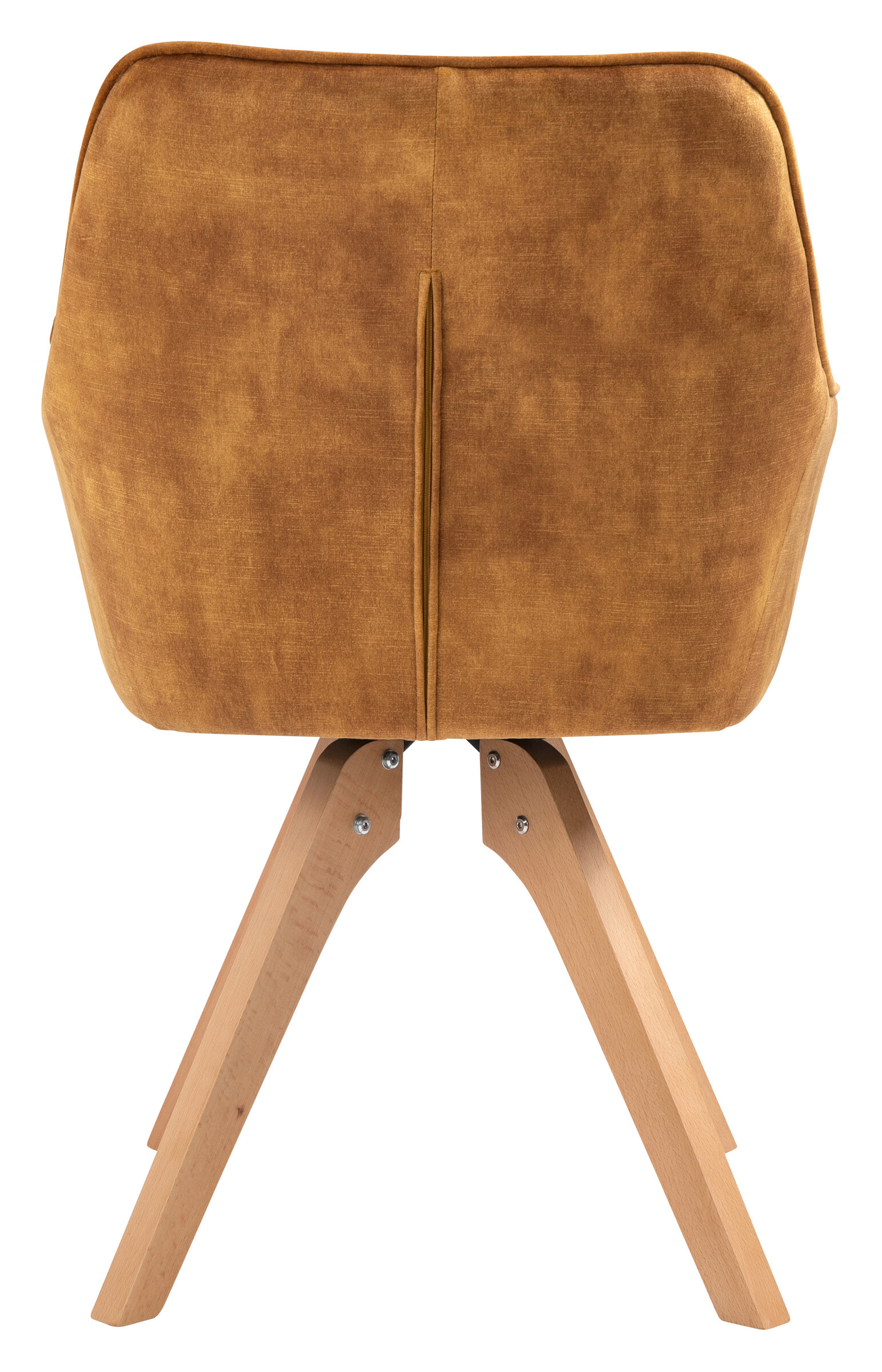 Artistiq Eetkamerstoel 'Mercur' Velvet, kleur goud