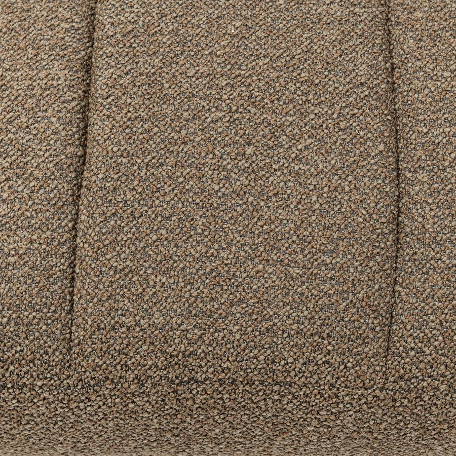 Rivièra Maison Hocker 'Brera' Bouclé, kleur Classic Brown