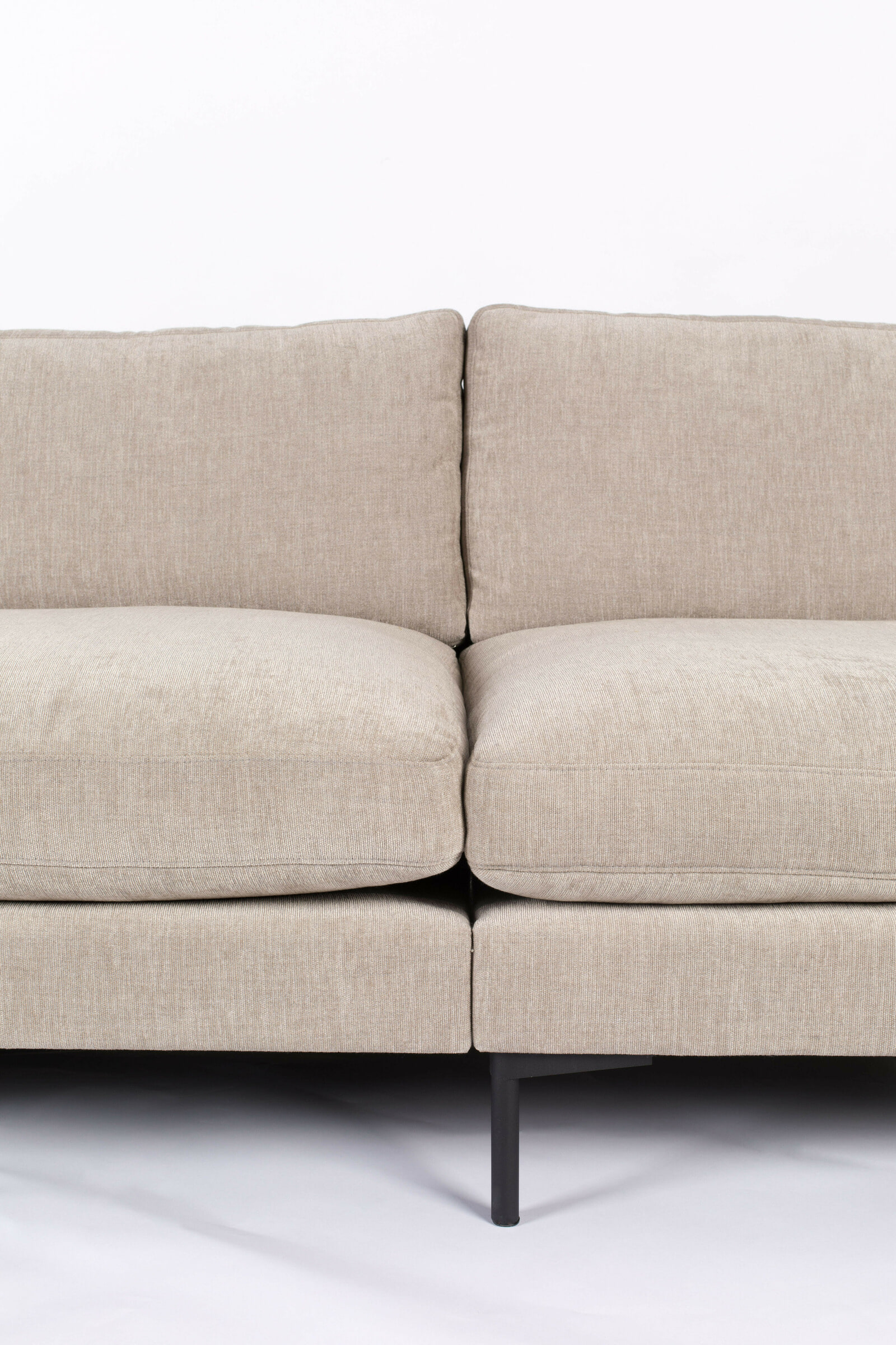 Zuiver 4,5-zits Bank 'Summer' 335cm, kleur Naturel