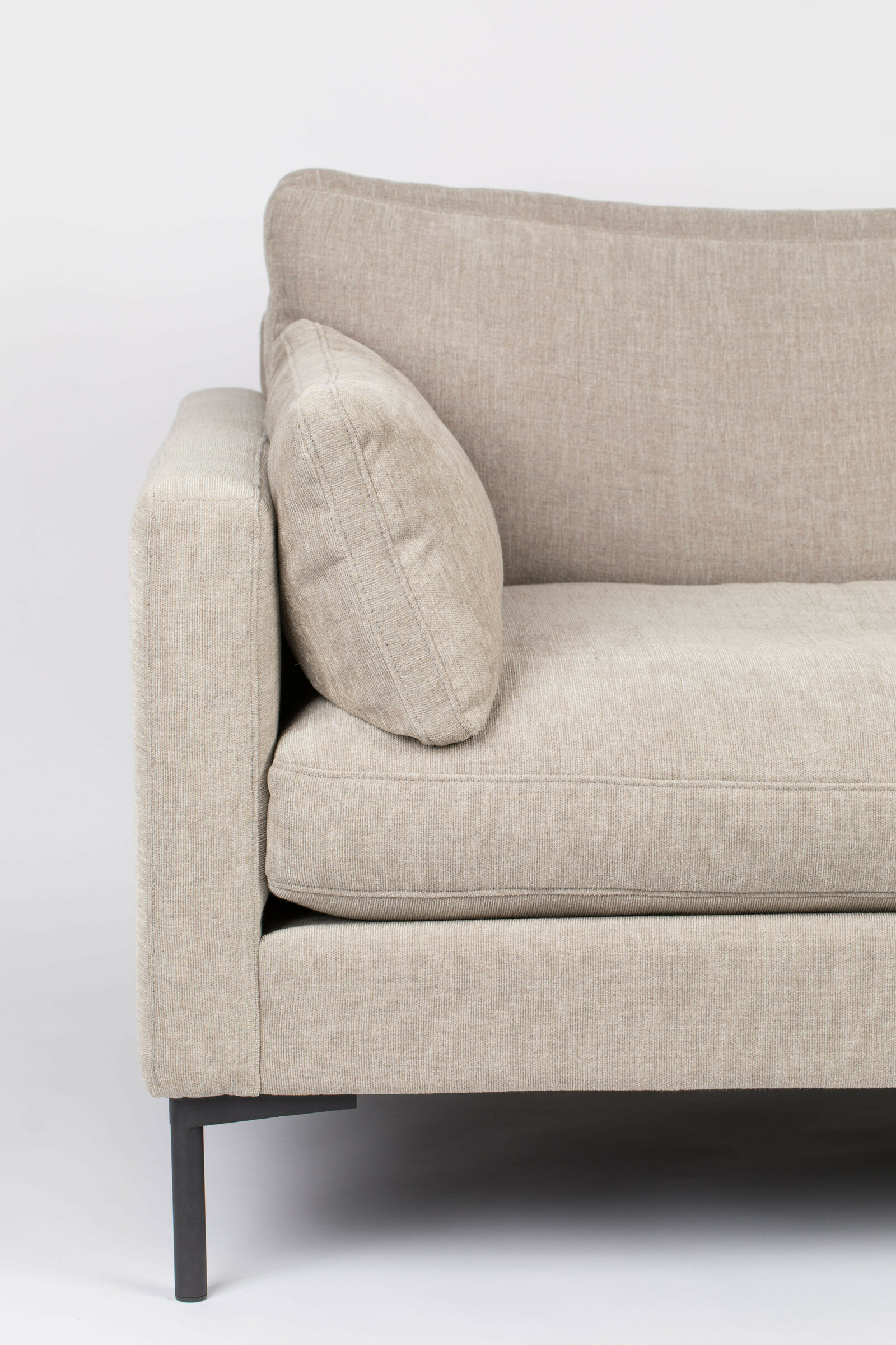 Zuiver 4,5-zits Bank 'Summer' 335cm, kleur Naturel