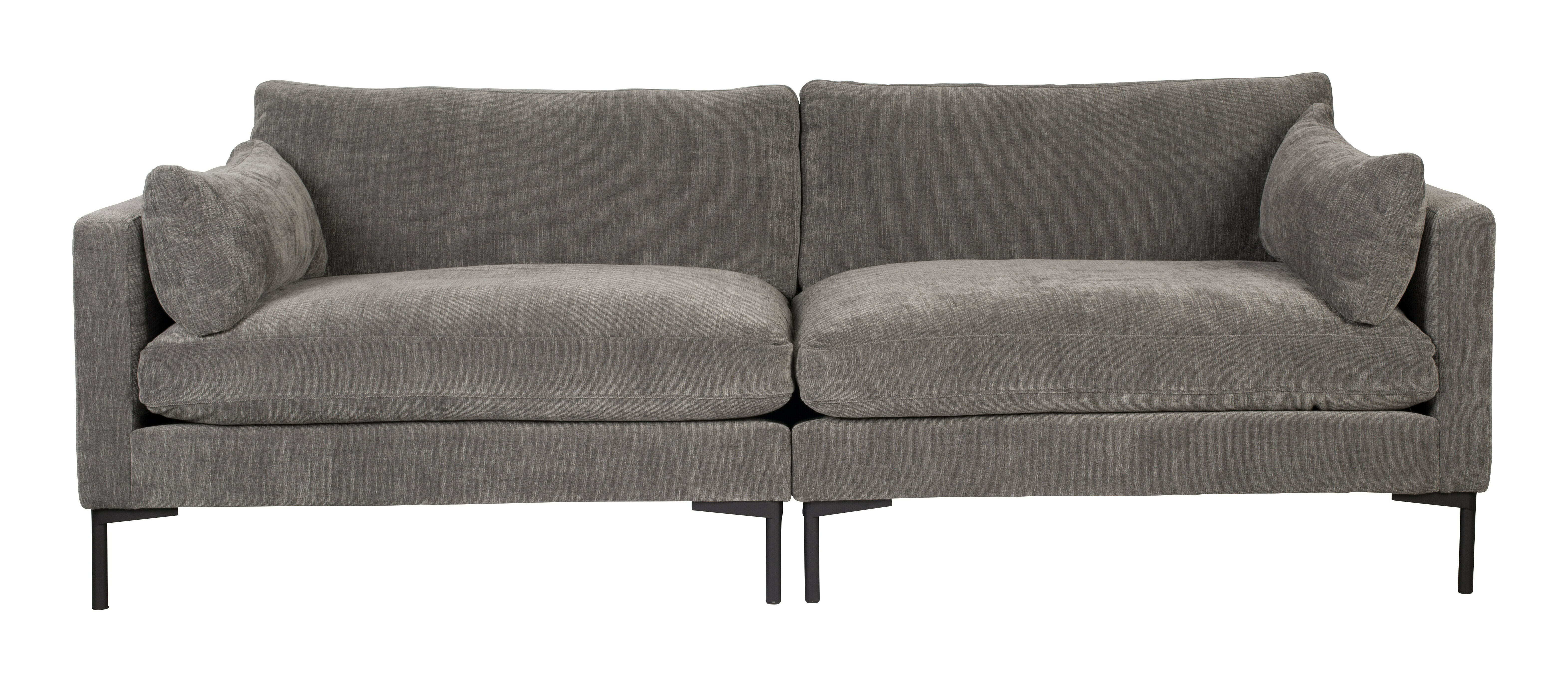 Zuiver 3-zits Bank 'Summer' kleur Antraciet
