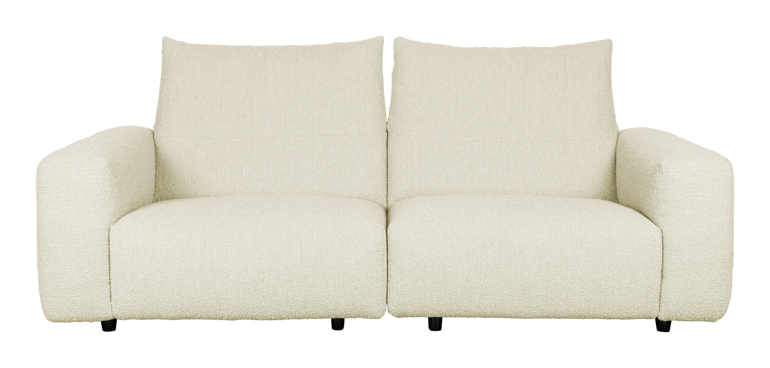 Zuiver 3-zits Bank 'Wings' Bouclé, kleur Naturel