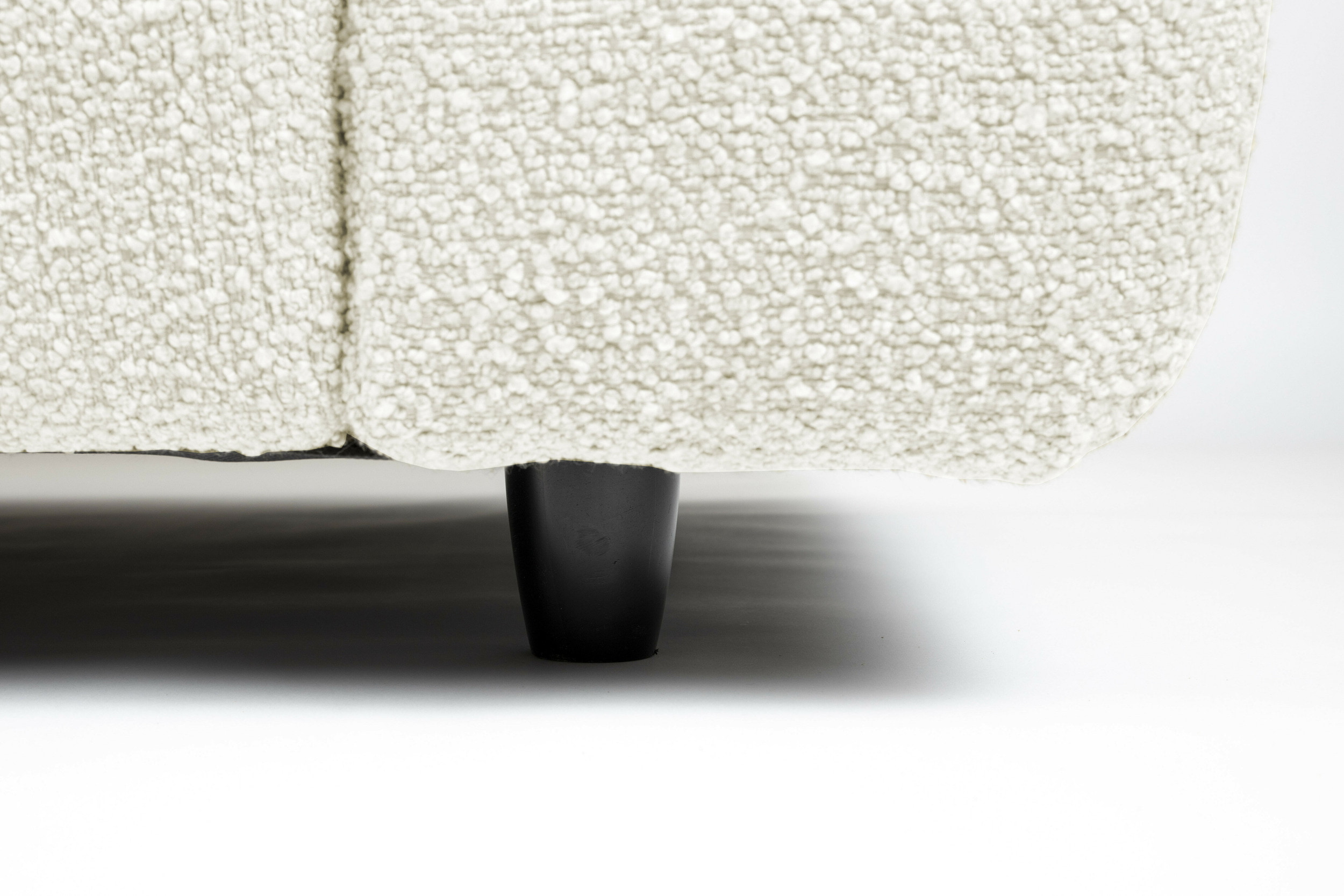 Zuiver 3-zits Bank 'Wings' Bouclé, kleur Naturel