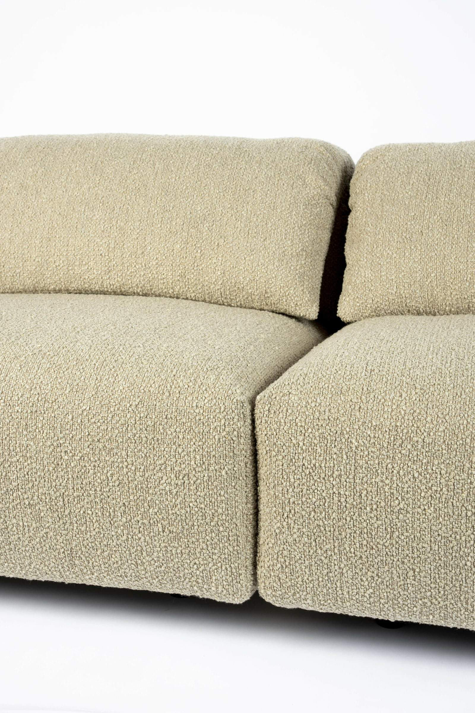 Zuiver 3-zits Bank 'Wings' Bouclé