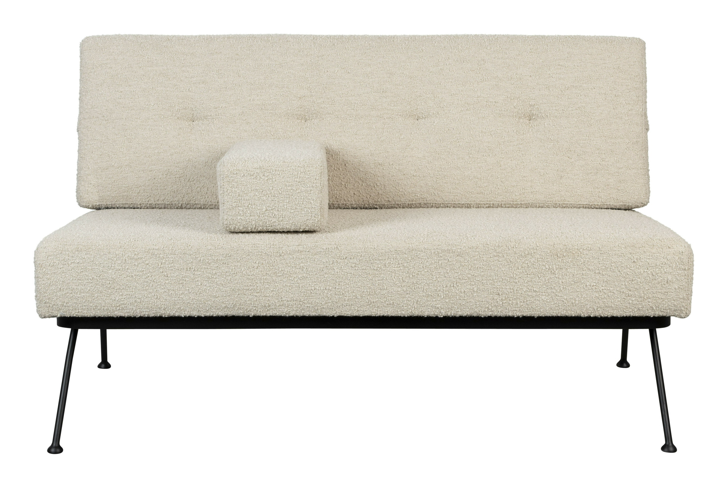 Zuiver Bank 'Bowie' Bouclé, kleur Beige