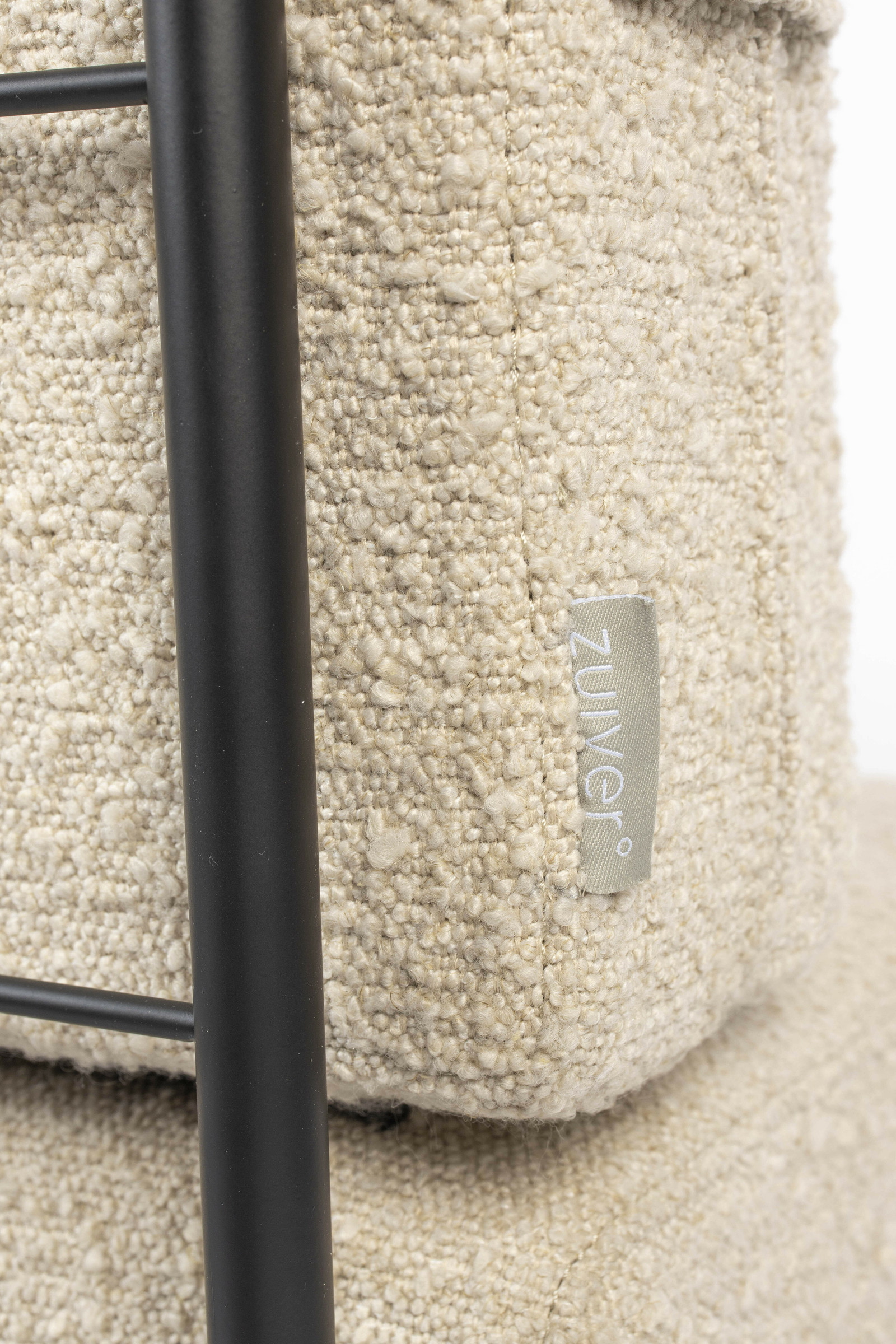 Zuiver Bank 'Bowie' Bouclé, kleur Beige