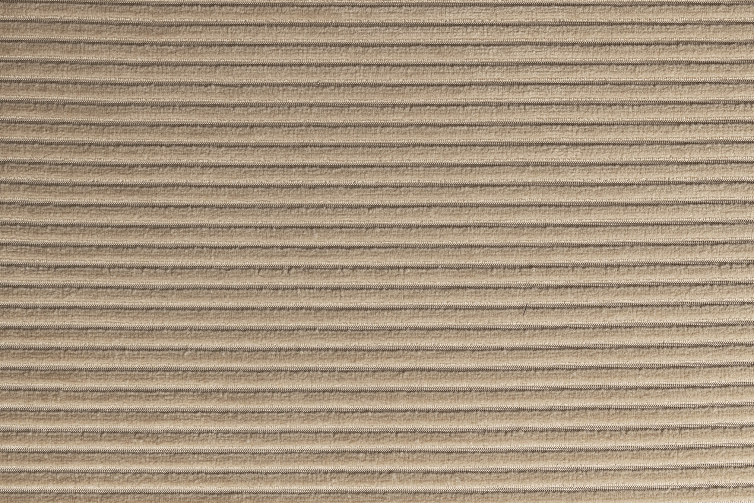 Dutchbone 3-zits Bank 'Preston' Rib, kleur Beige