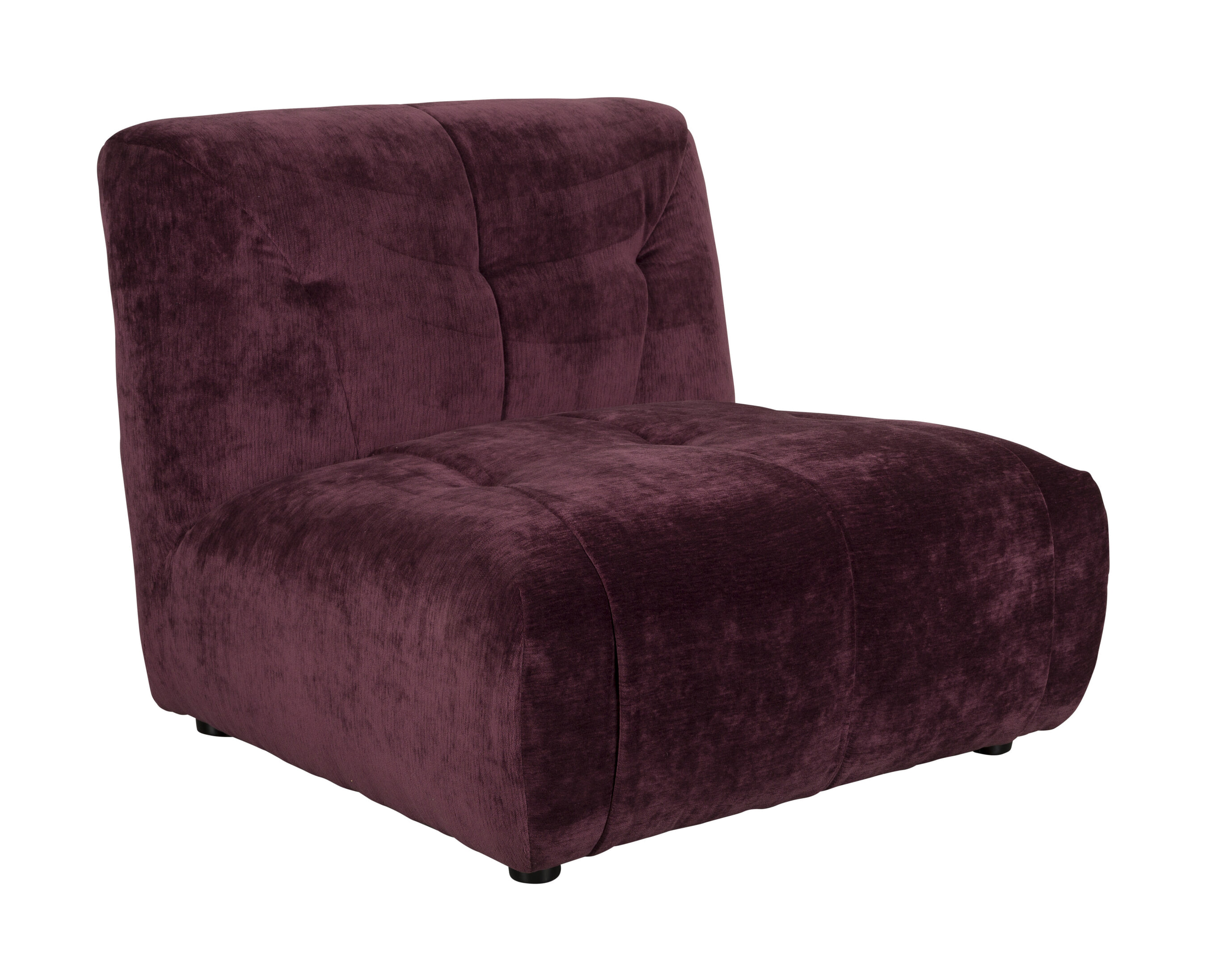 Dutchbone 1-zits Bank 'Giada' Modulair, Velvet