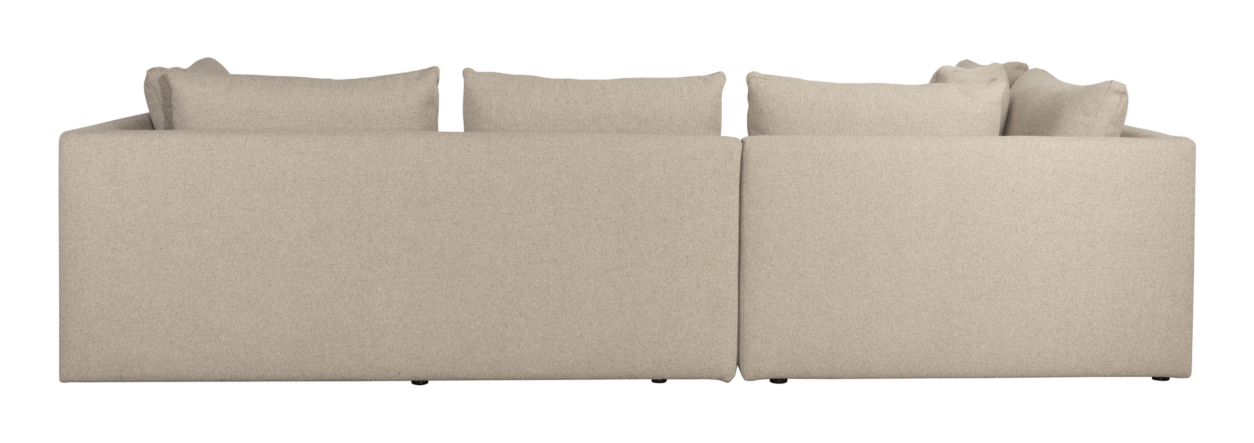 Zuiver Hoekbank 'Prosper' Rechts, kleur Cappuccino