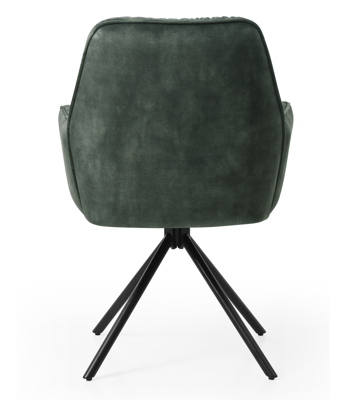 Artistiq Eetkamerstoel 'Gadi' Velvet, kleur donkergroen