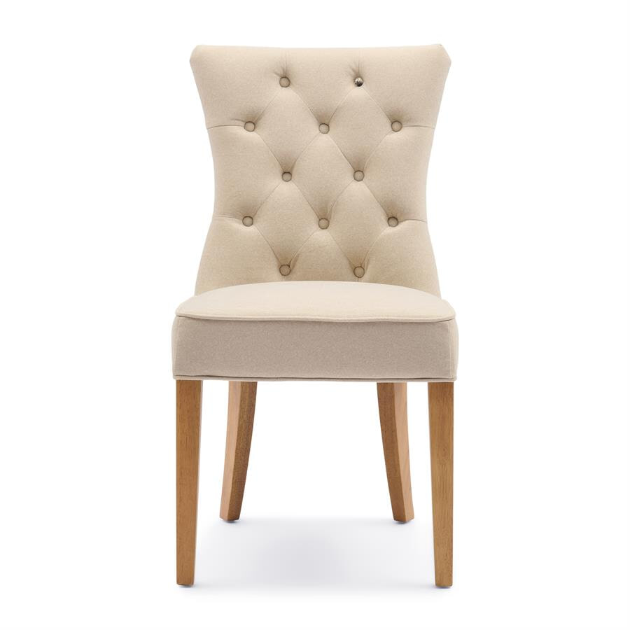 Rivièra Maison Eetkamerstoel Balmoral Mohair - Latte