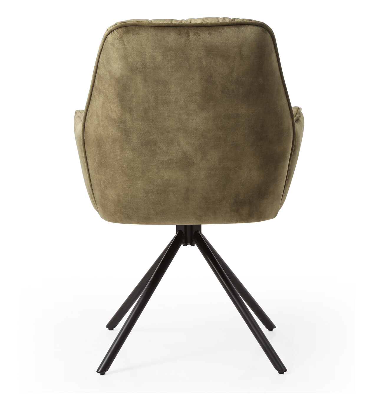 Artistiq Eetkamerstoel 'Gadi' Velvet, kleur Groen