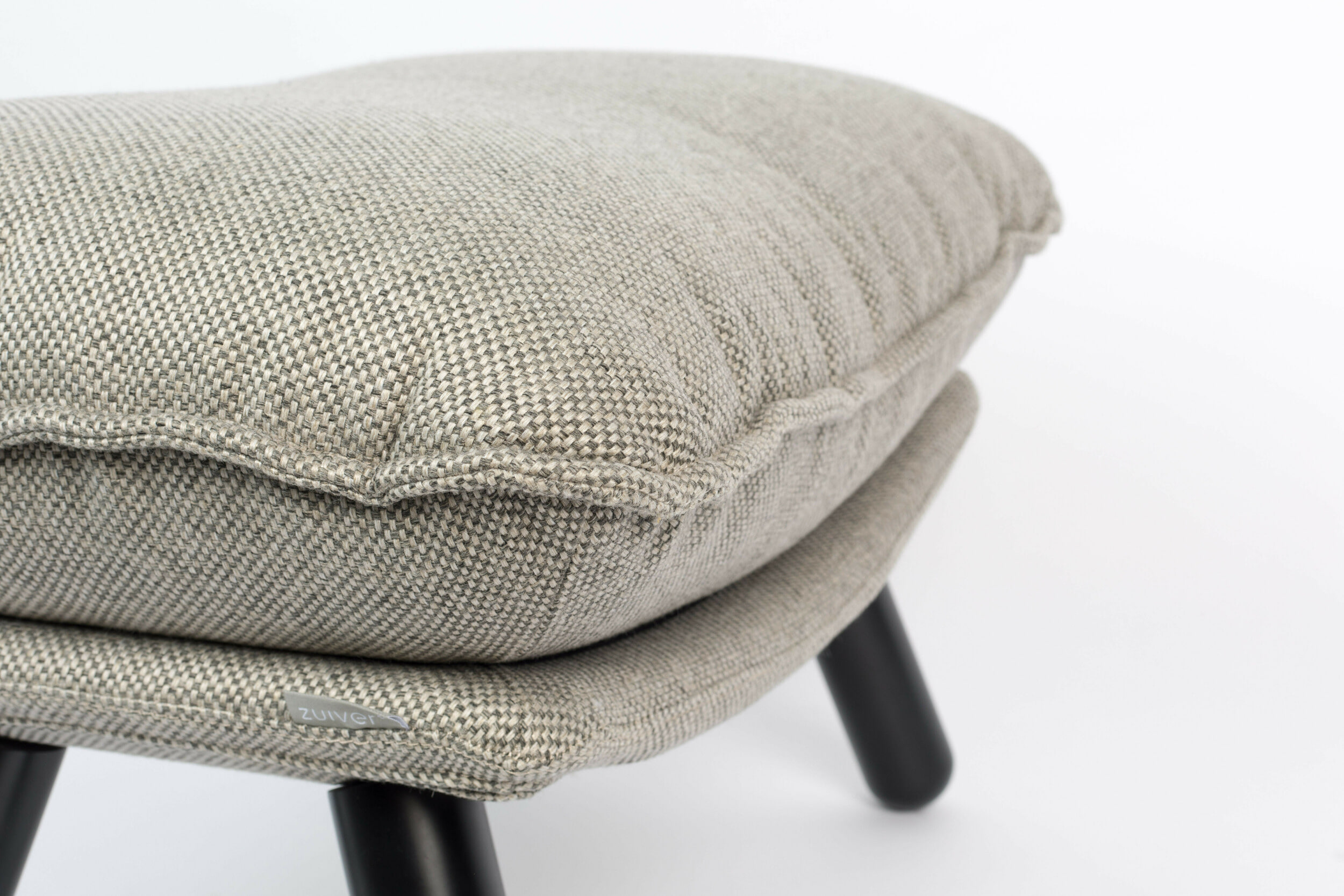 Zuiver Hocker 'Lazy Sack' Stof, kleur Lichtgrijs