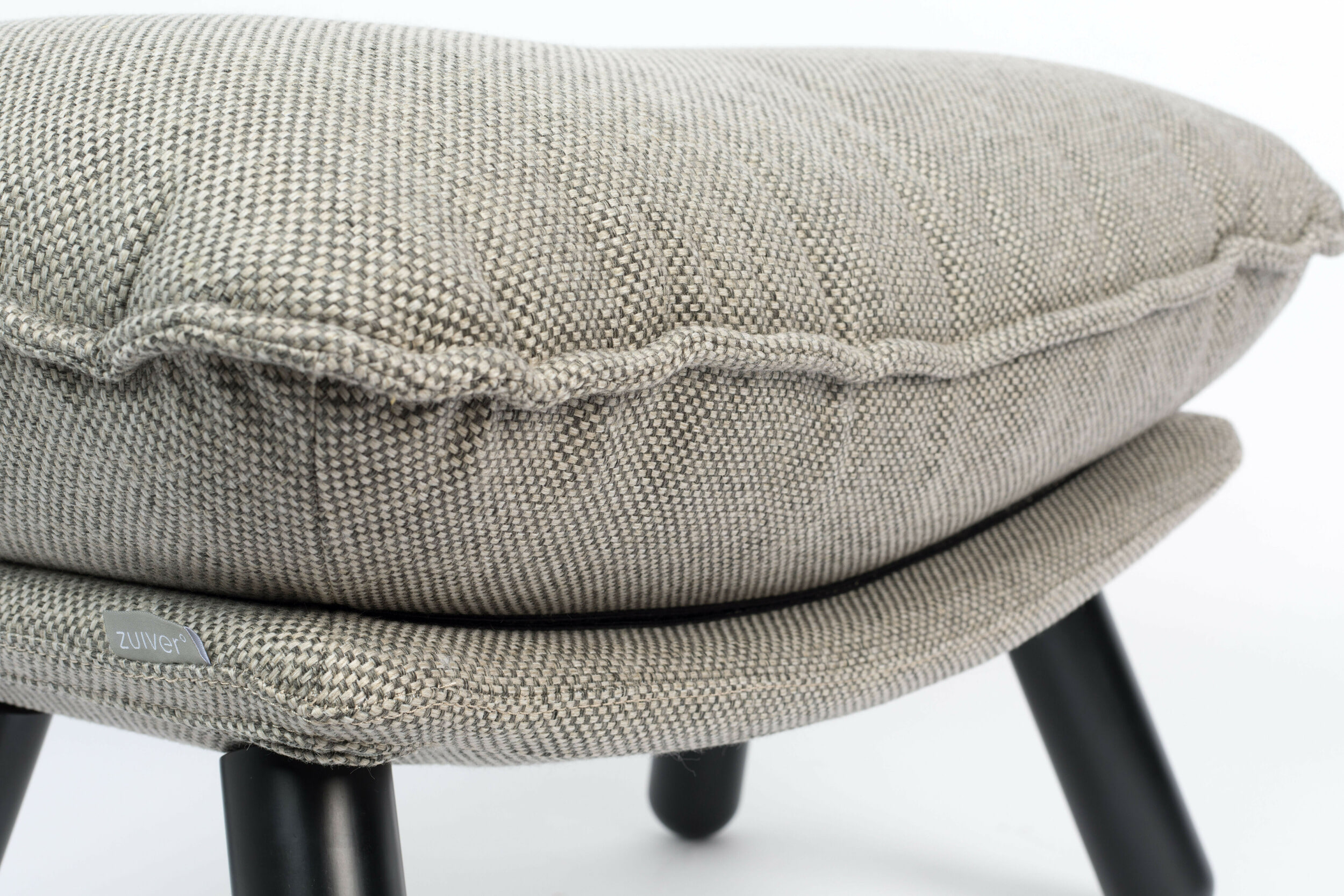 Zuiver Hocker 'Lazy Sack' Stof, kleur Lichtgrijs
