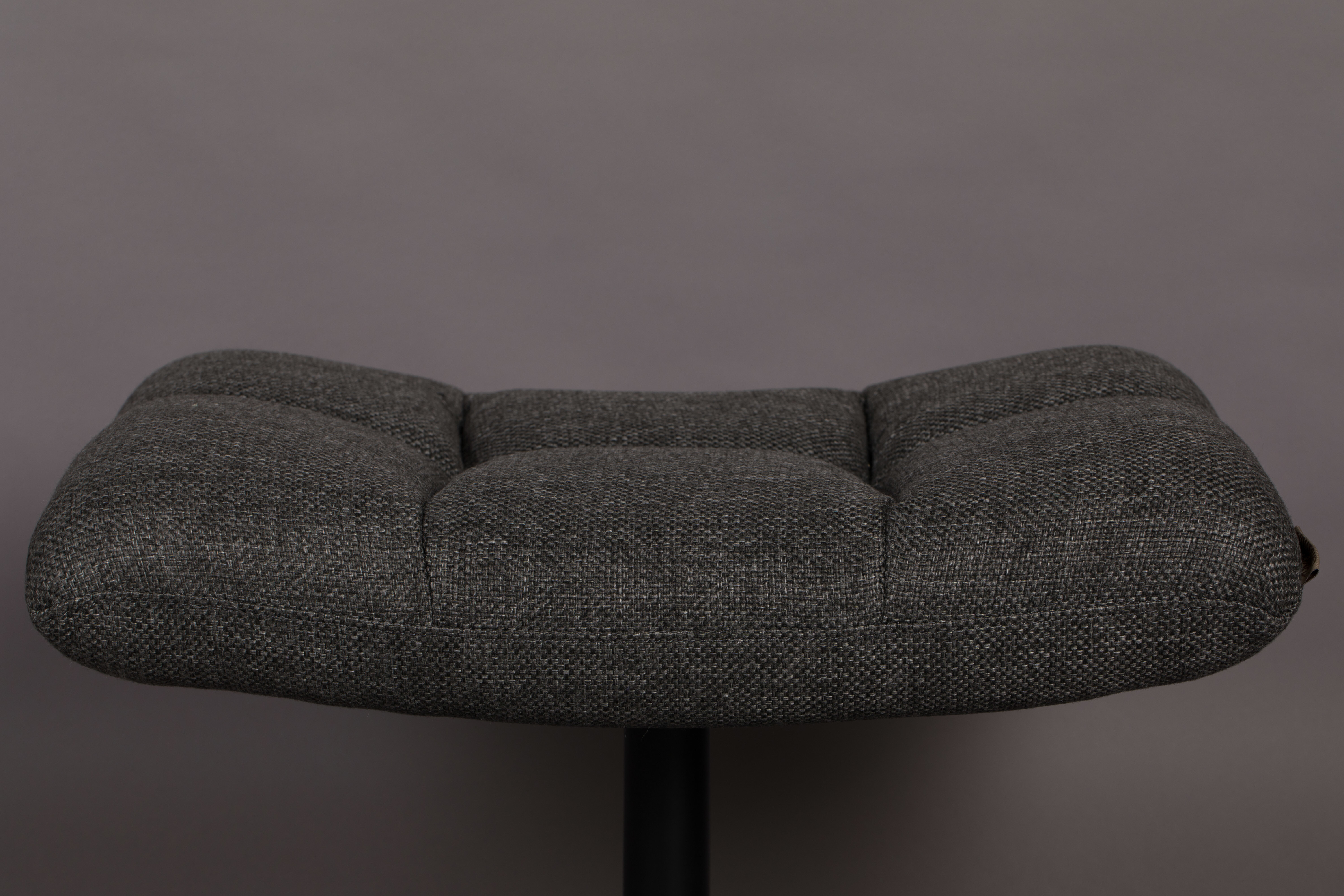 Dutchbone Hocker 'Bar', kleur Donkergrijs