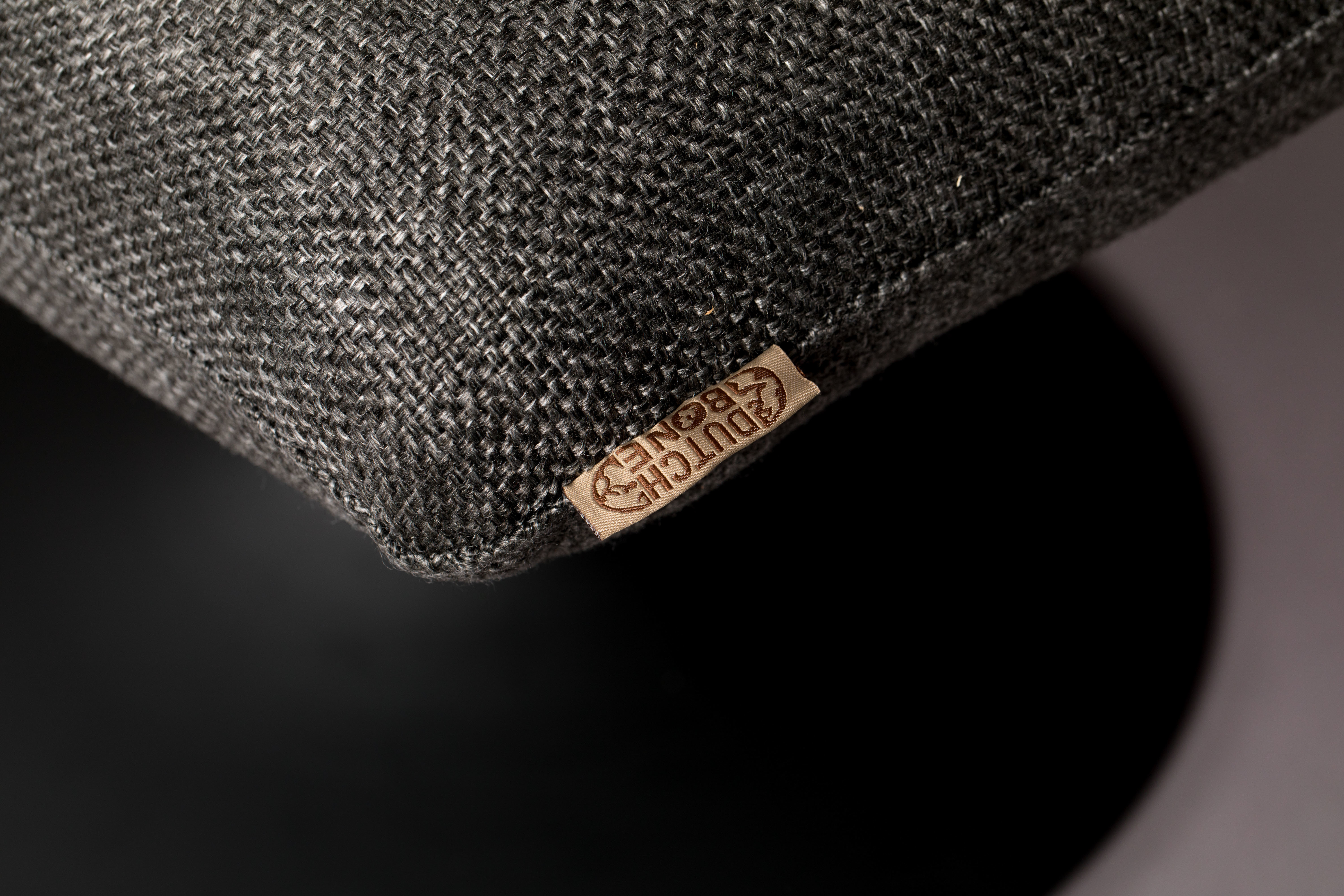 Dutchbone Hocker 'Bar', kleur Donkergrijs