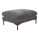 Zuiver Hocker 'Summer' kleur Antraciet