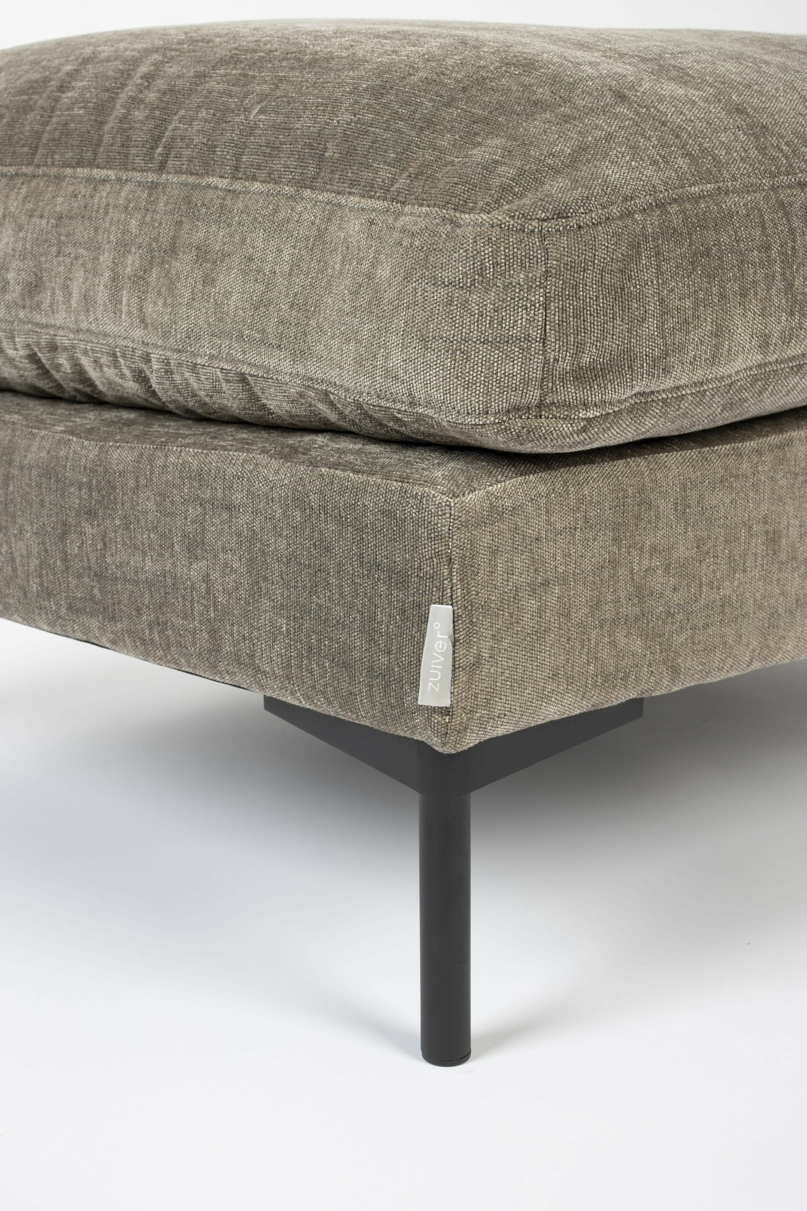 Zuiver Hocker 'Summer' kleur Coffee
