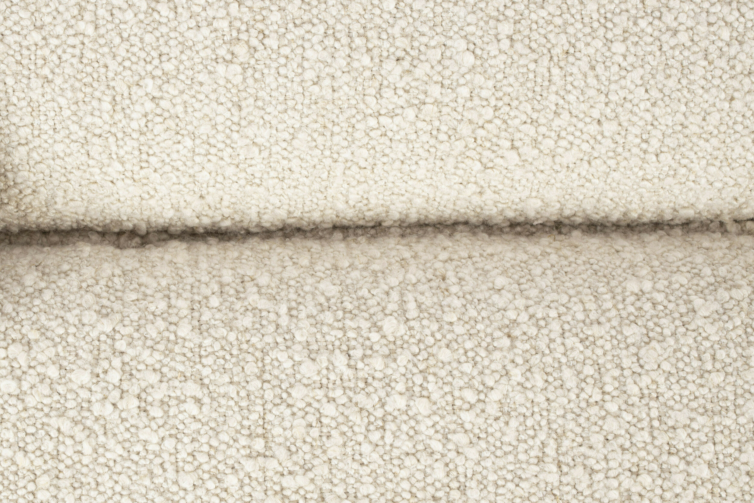 Zuiver Hocker 'Tyler' Bouclé, kleur Naturel