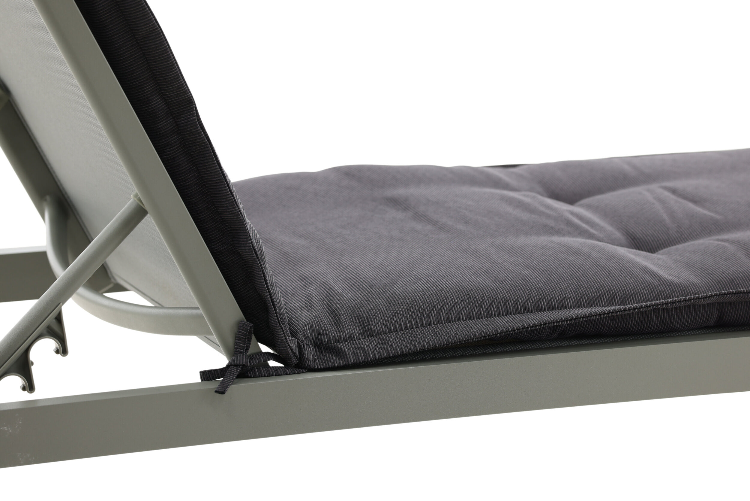 Nohr Ligbedkussen 'Andrus' t.b.v. Ligbed, kleur Donkergrijs