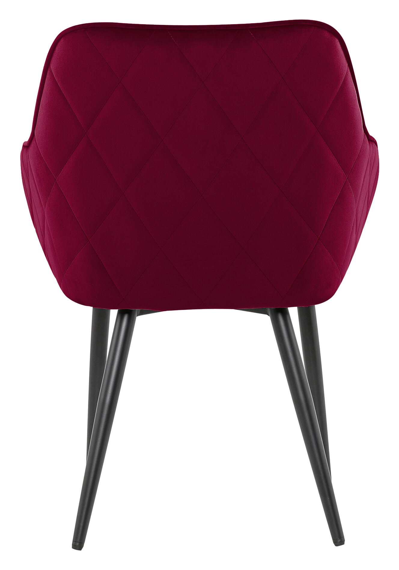 Artistiq Eetkamerstoel 'Juna' Velvet, kleur rood