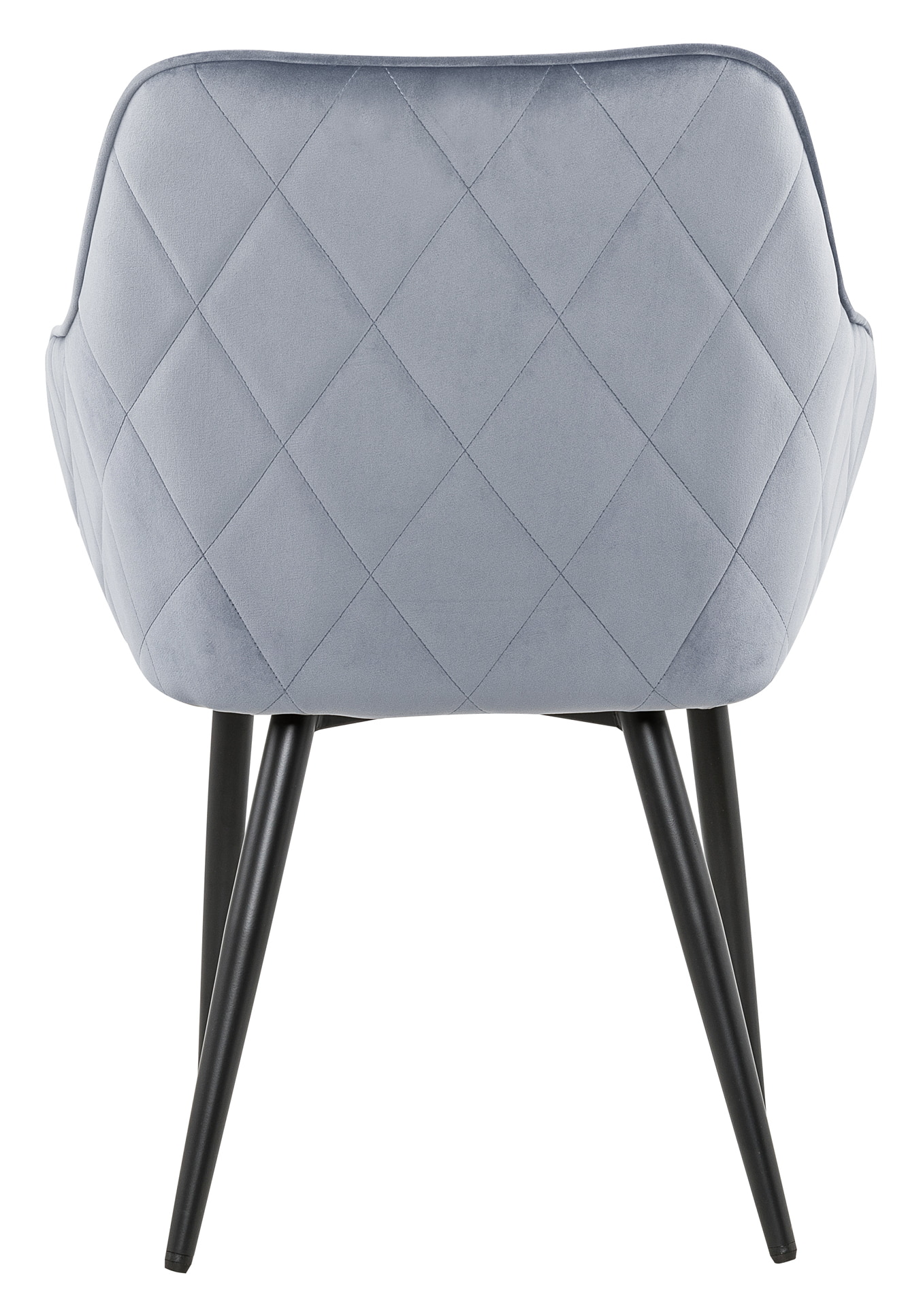 Artistiq Eetkamerstoel 'Juna' Velvet, kleur grijs