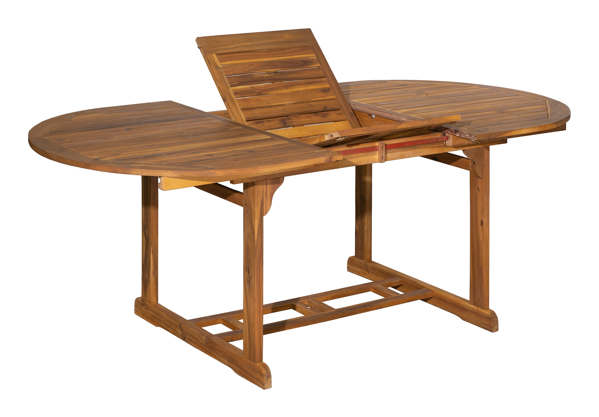 Artistiq Living Tuinset 'Larissa' 4 stoelen + 1 uitschuifbare tafel, Acaciahout