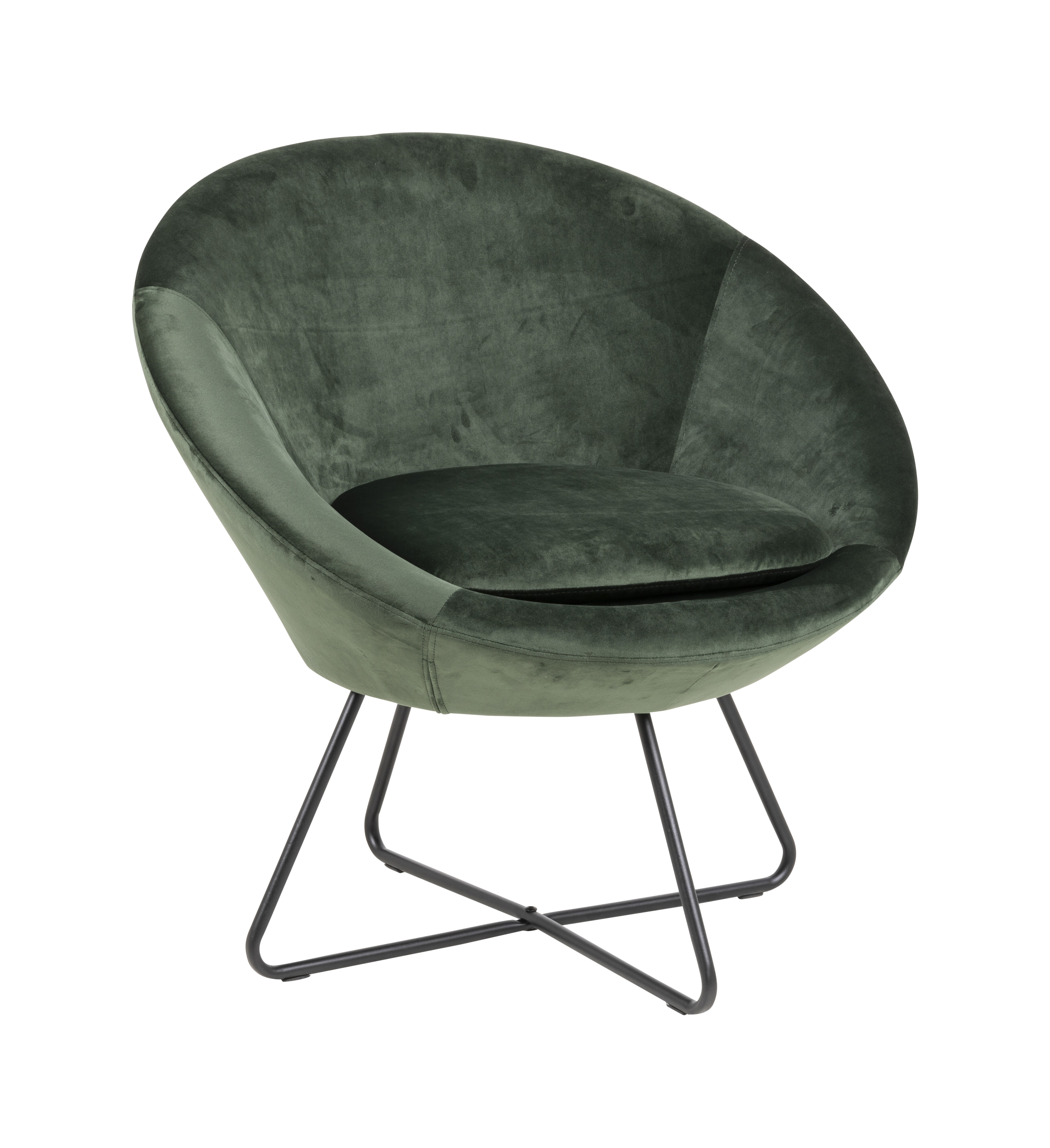 Sohome Fauteuil 'Vagn' Velvet, kleur Forest Green