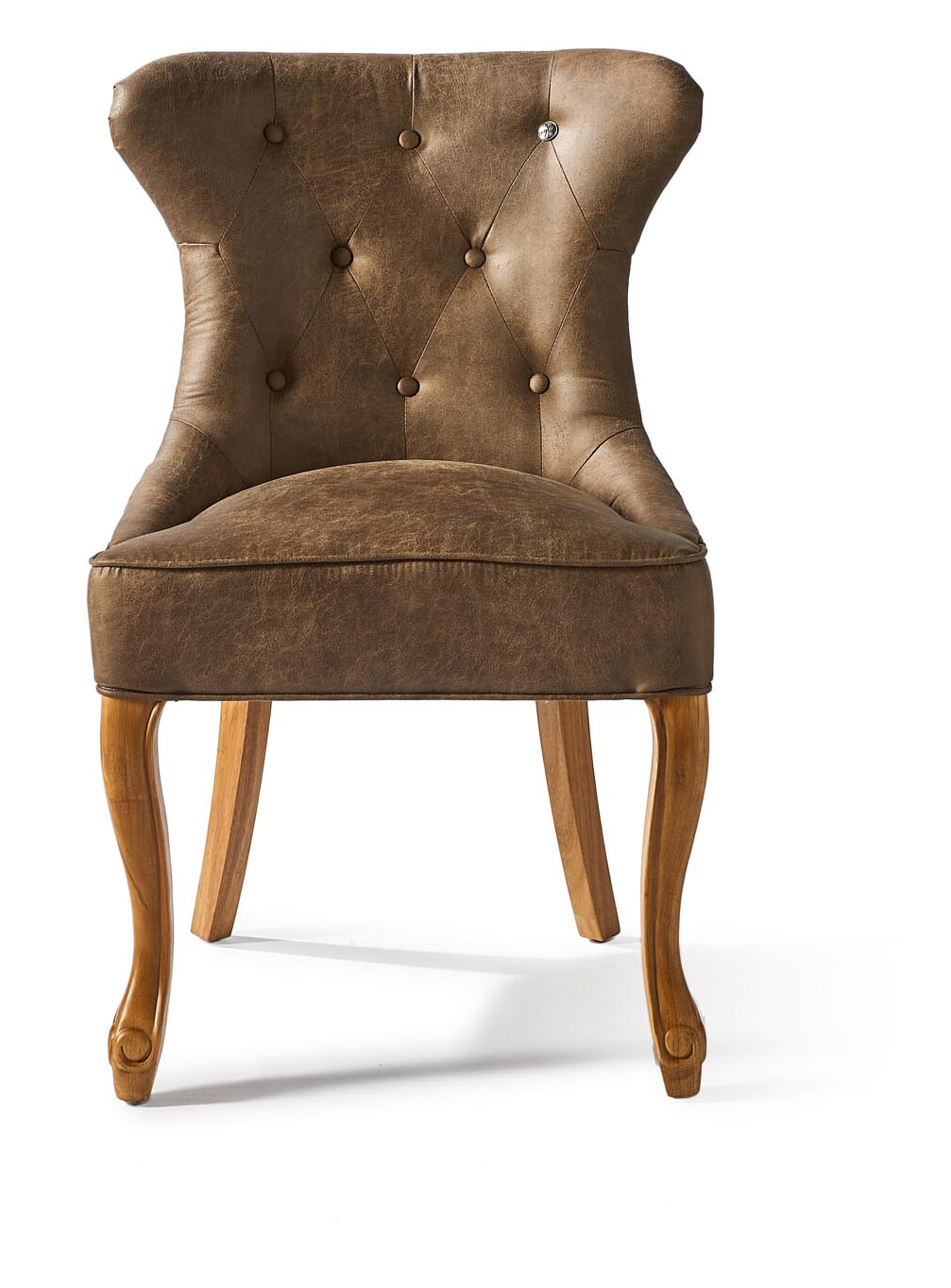 Rivièra Maison Eetkamerstoel 'George' Pellini, kleur Coffee