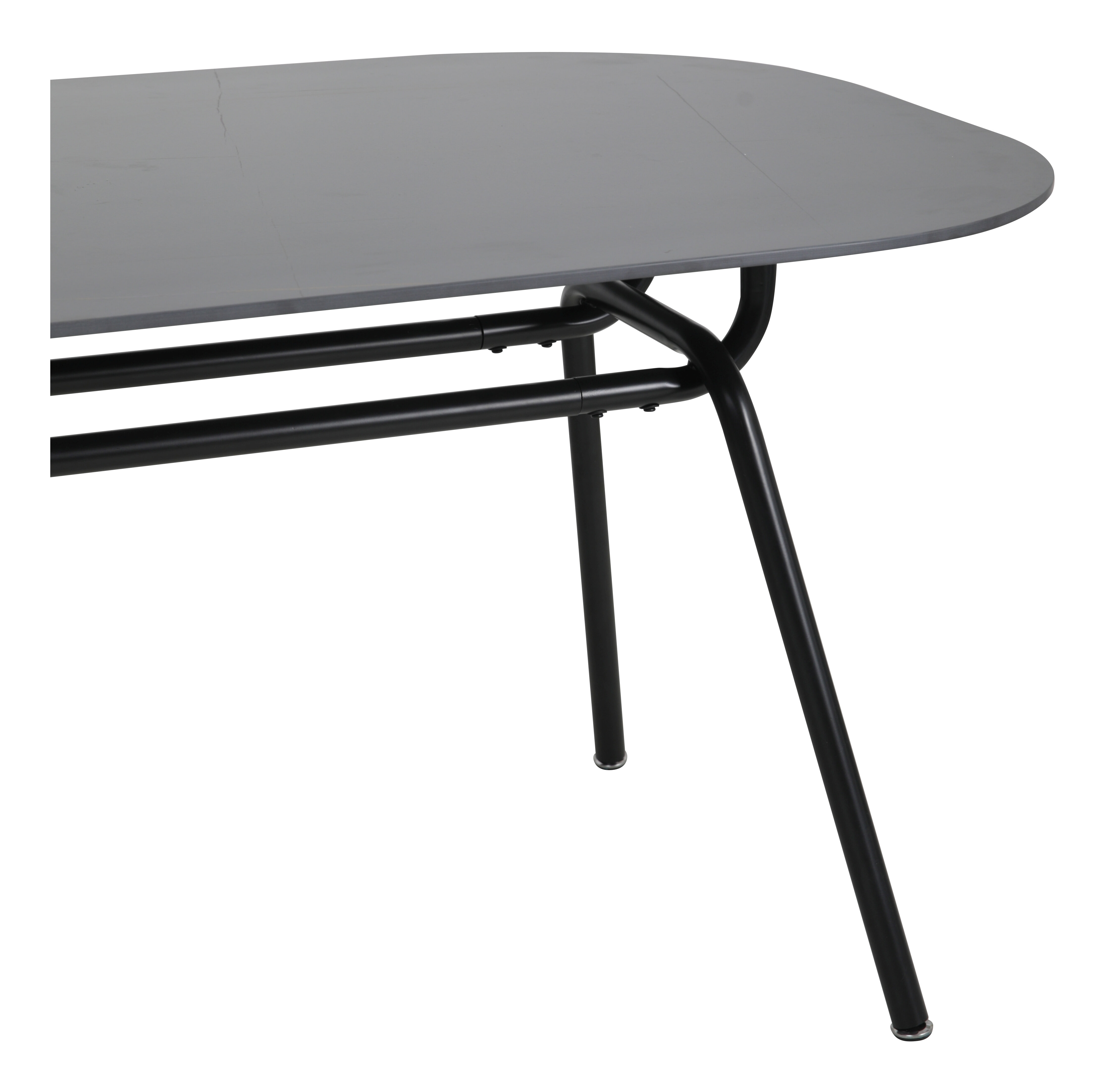 Artistiq Eettafel 'Lynzie' Deens Ovaal, Keramiek, 150 x 90cm