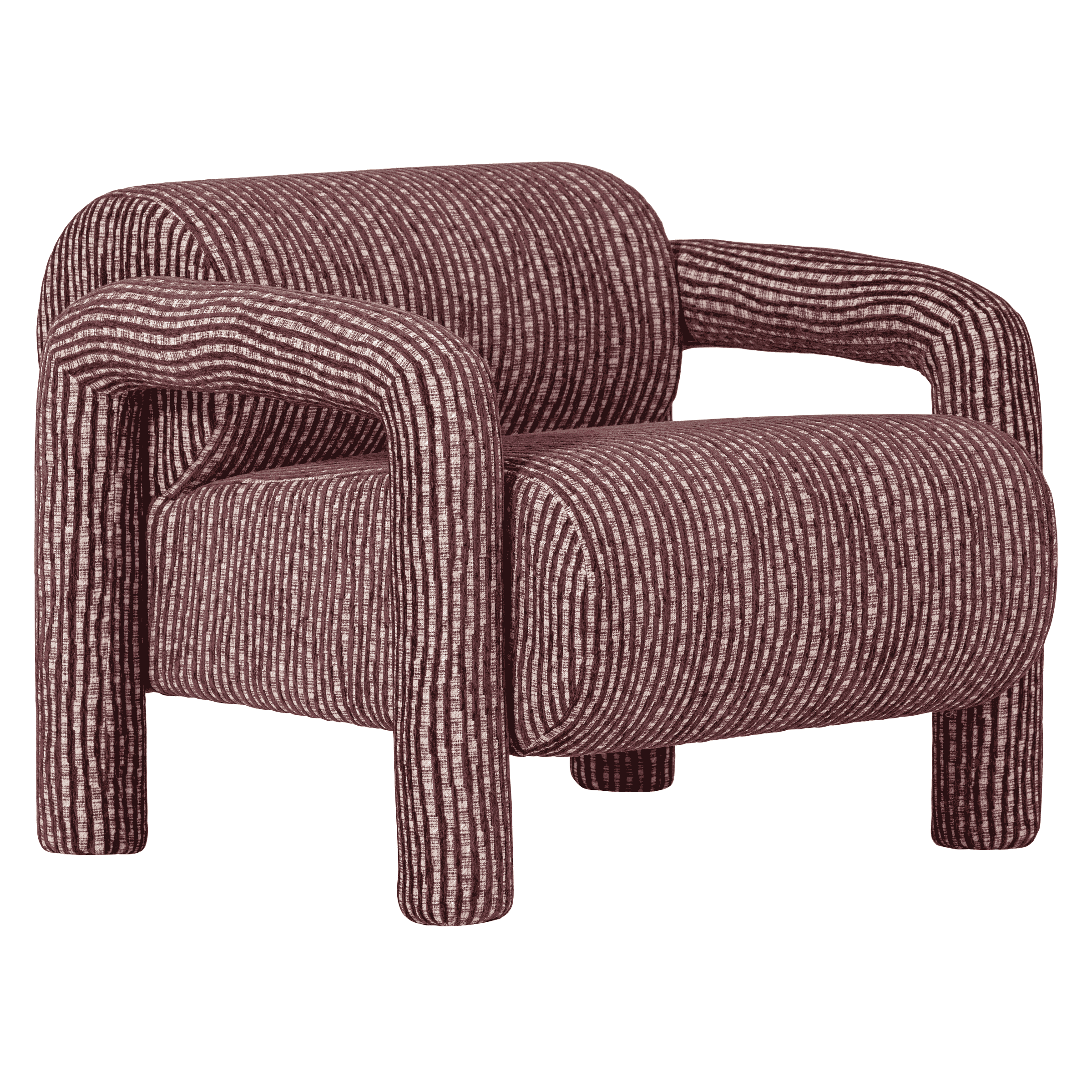 WOOOD Fauteuil 'Lenny' Kite stof