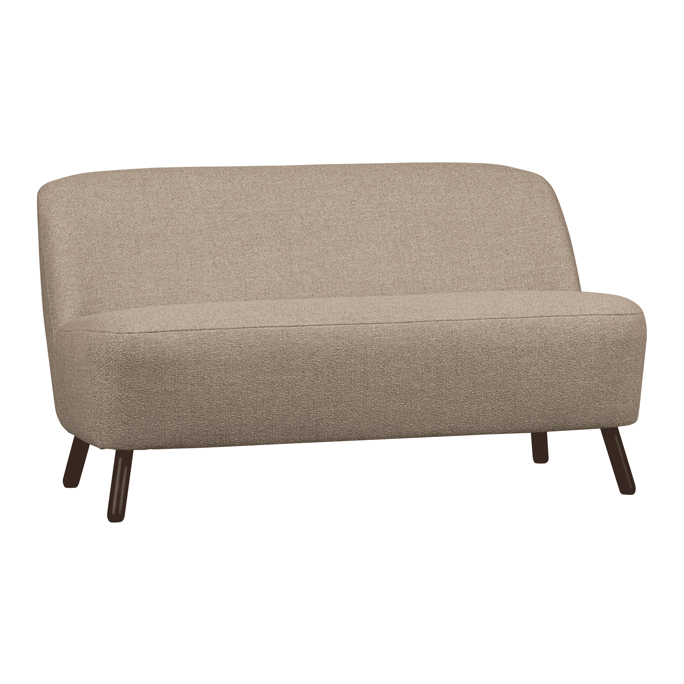 WOOOD Bankje Roan Geweven stof - Zand