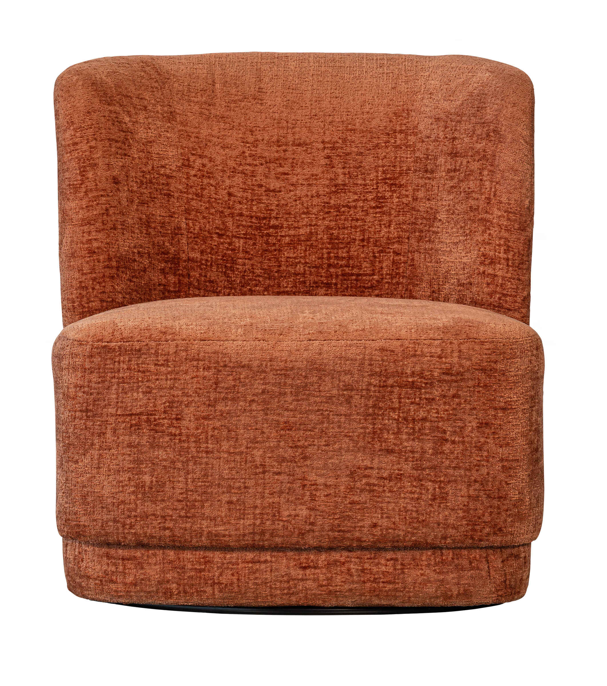 WOOOD Draaifauteuil 'Atty' Structure Velvet, kleur Blossom