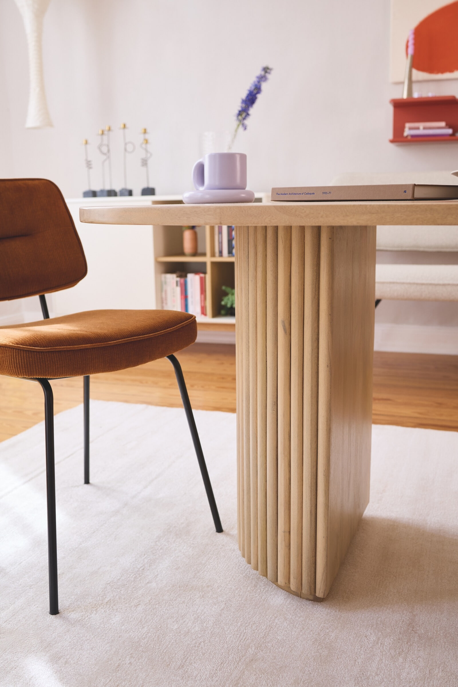Tom Tailor Ovale Eettafel 'Tessica' Mangohout, 180 x 90cm