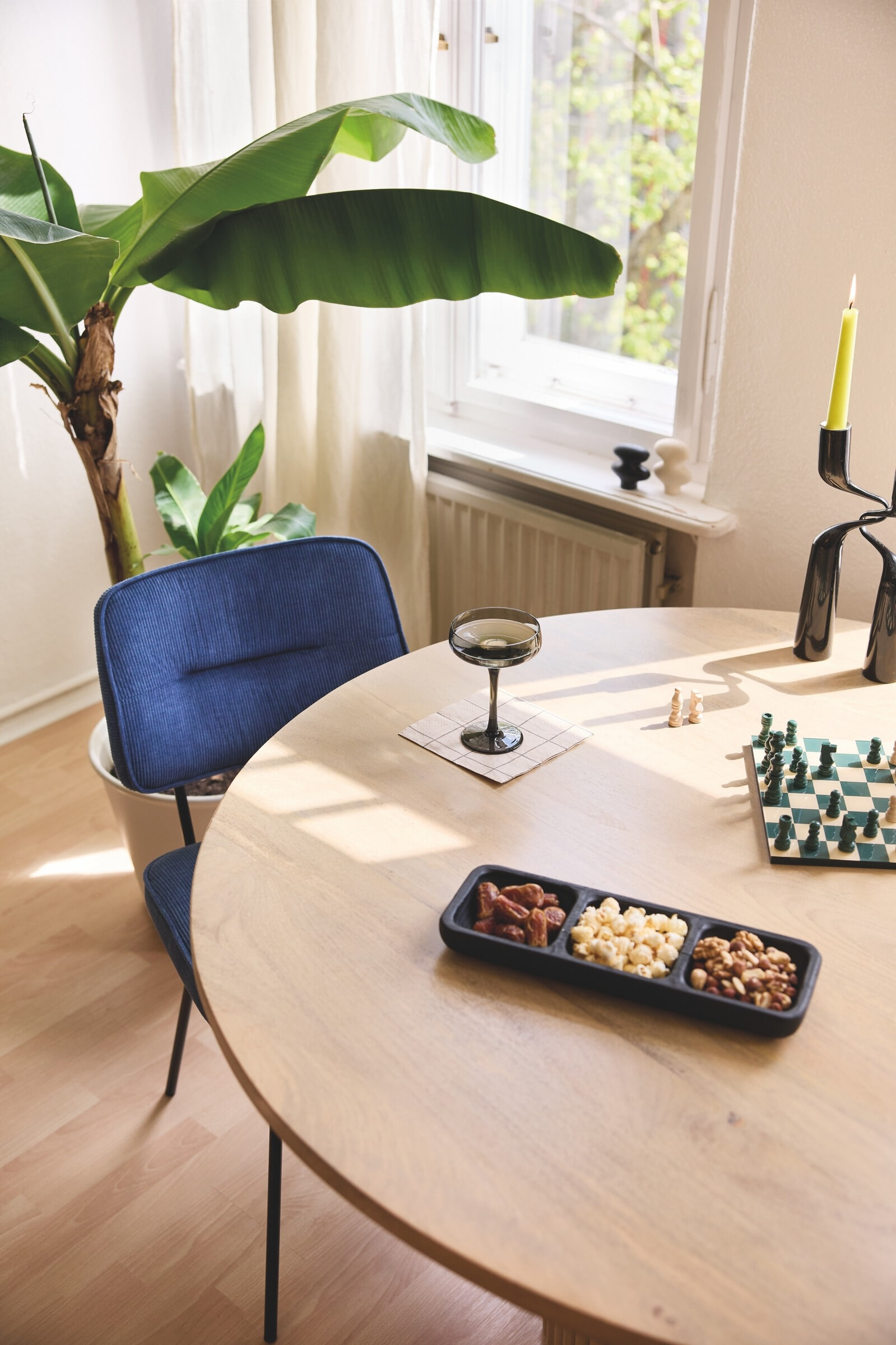 Tom Tailor Ronde Eettafel 'Tessica' Mangohout, 120cm