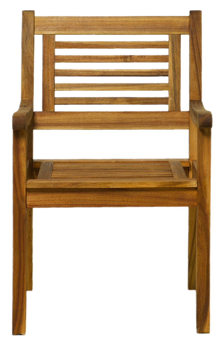 Artistiq Living Tuinset 'Larissa' 4 stoelen + 1 tafel, Acaciahout