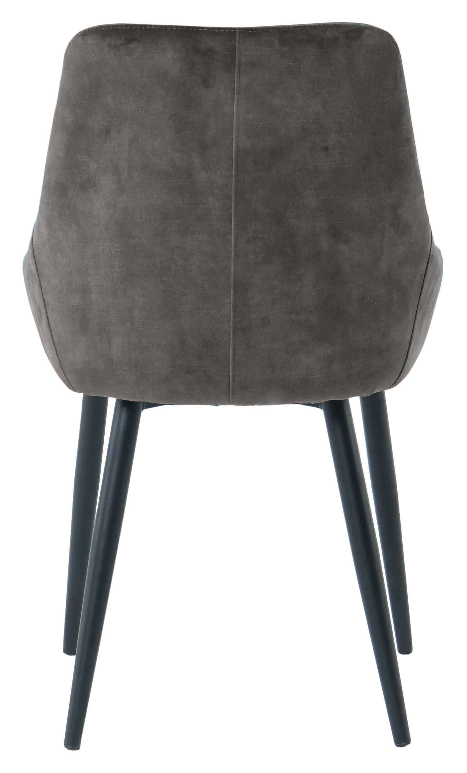 Artistiq Eetkamerstoel 'Kofi' Velvet, kleur donkergrijs
