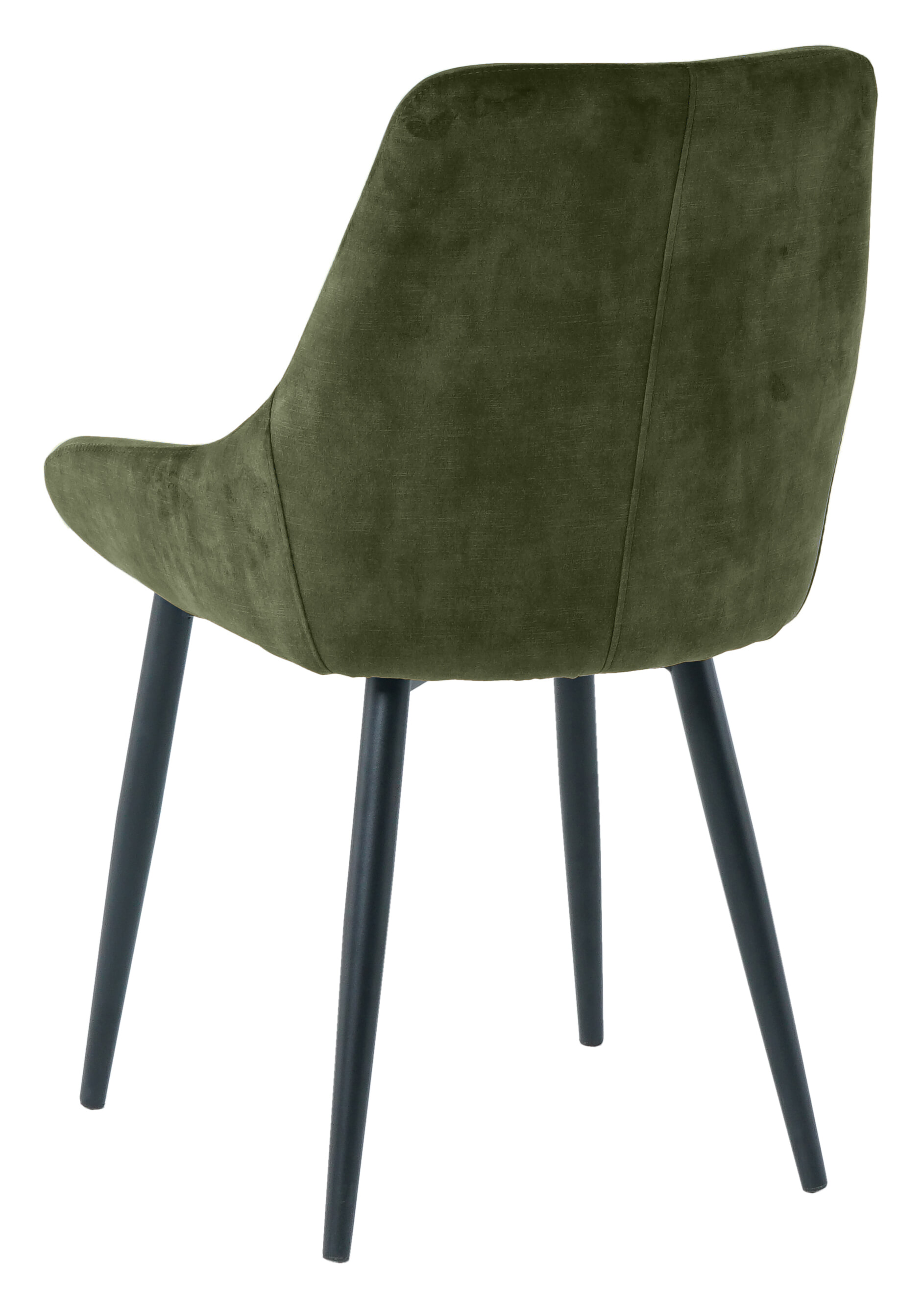Artistiq Eetkamerstoel 'Kofi' Velvet, kleur groen